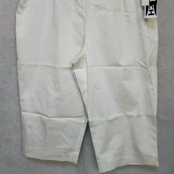 Jeno Neuman NWT White Capri Pants Size 20W Petites - Picture 2 of 6